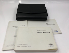 2013 Hyundai Sonata Owners Manual Set with Case OEM I04B09008 - £21.45 GBP
