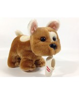 Puppy Dog Plush Chewing Sneaker Stuffed Animal Mutt Terrier 7&quot; DSI Toys  - £17.17 GBP