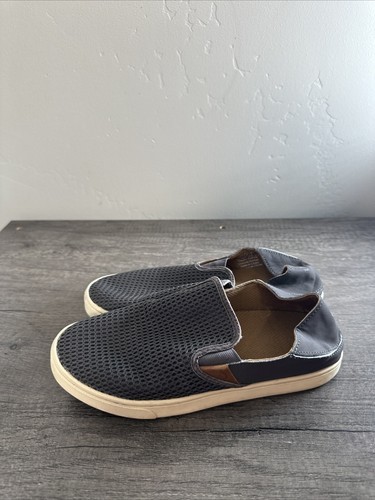 Olukai Womens Pehuea Womens Size US 8.5 Gray Mesh Slip On Casual Loafers Shoes Item image 2