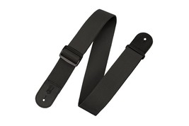 Levy&#39;s Leathers 2&quot; Polypropylene Guitar Strap with Genuine Leather Ends ... - £7.09 GBP