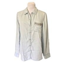 Cato Chambray Button Shirt l Size S - £11.87 GBP