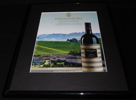 2015 Fontanafredda Serralunga Wine 11x14 Framed ORIGINAL Advertisement - $34.64