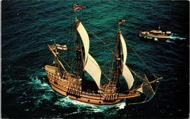 Mayflower II Across the Atlantic by William A. Baker Hingham MA Postcard PC203 - £3.90 GBP