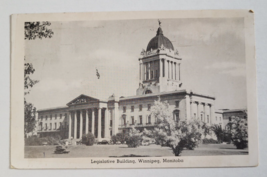 1955 Legislative Building Winnipeg Manitoba Canada Postcard Vintage Canadian - £12.78 GBP