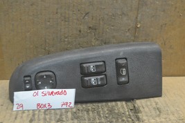 99-02 Chevrolet Silverado Master Switch Door Window 2083149949 Lock 792-BX3-29 - £35.17 GBP