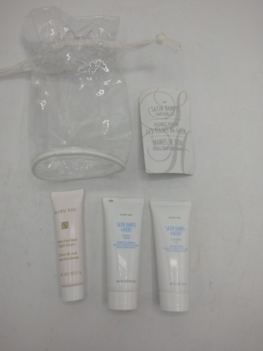 Mary Kay Satin Hands Pampering Set Travel Size 3 Piece Extra Emollient C... - $9.88