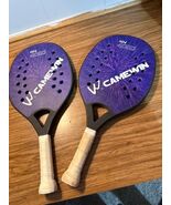 Lot of 2 Pre-Owned CAMEWIN KW 4050 Beach Tennis Racquets / Paddles - €42,93 EUR