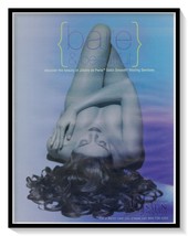 Jilbere de Paris Satin Smooth Waxing Services Vintage 2001 Print Magazin... - $9.70