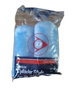 NEW VINTAGE SET/4 DUNLOP DELUXE CYLINDER STYLE FURR PILE CLUB COVERS-Lig... - $269.73 MXN
