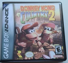 Donkey Kong County 2 CASE ONLY Game Boy Advance GBA Box BEST QUALITY AVA... - $13.97