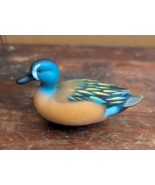 VTG Ducks Unlimited - Jett Brunet - Blue Winged Teal Duck Decoy 2007 Min... - $24.19