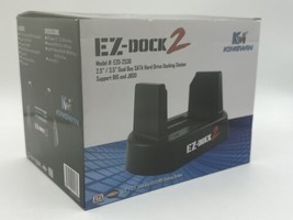 Kingwin EZ-Dock 2 2.5-Inch/3.5-Inch SATA Hard Drive Dock - $460.91 MXN