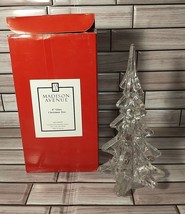 Madison Avenue 8&quot; Glass Christmas Tree Made In Taiwan Style K803C - £31.70 GBP