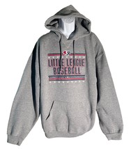 LITTLE LEAGUE BASEBALL WILLIAMSPORT PENNSYLVANIA Hoodie Sweatshirt Gray XL - $21.77