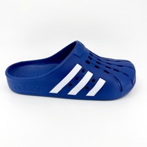 Adidas Adilette Clog Royal Blue Cloud White Mens Size 8 Slip On Sandals ... - £31.81 GBP