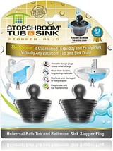 Black Plug Universal Stopper For Bathtub And Bathroom Sink Drains,, 2 Count. - $32.95