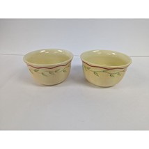 Pfaltzgraff Hand Painted Stoneware Napoli Set of 2 Cereal Soup Bowls - £15.86 GBP