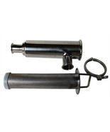 L-Type Tri Clamp Sanitary 304 Stainless Steel 2&#39;&#39;Strainer Filter 100 Mes... - $289.42 CAD