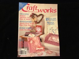 Craftworks For The Home Magazine #15 Designer Valentines to Paint &amp; Stitch - £7.83 GBP