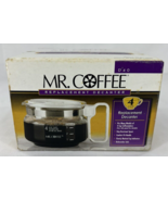 MR. COFFEE D40 NEW Replacement Carafe Pot White 4 Cup Fits BL6, PR6, PR6... - £23.29 GBP