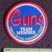 Vintage Guns  Magazine team member Embroidered collectors Patch 1960s RARE - $10.56