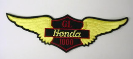 HONDA GL 1000 large back patch.   vintage motorcycle jacket patch - $22.50