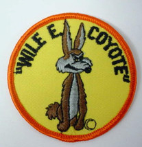 WILE E. COYOTE round  vintage jacket or shirt patch - £9.83 GBP