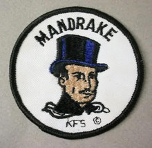 MANDRAKE THE MAGICIAN  vintage jacket or shirt patch - $15.00