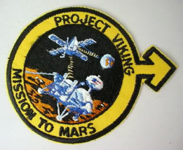 Project VIKING - MISSION To MARS space program  vintage shirt or jacket patch - £9.88 GBP