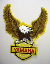 giant YAMAHA vintage Motorcycle jacket or shirt patch.  very large - $23.50
