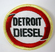 DETROIT DIESEL Truck Engine logo  vintage jacket or shirt patch - £9.80 GBP
