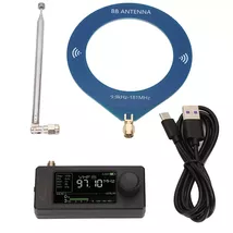 Latest V3 Version ATS-mini ABS/Alu Case SI4732 0.5-108MHz Pocket SSB Min... - $55.88