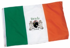 Brady Irish Coat of Arms Ireland Flag - 3&#39;x5&#39; foot - £28.67 GBP
