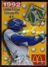 1992 GRIFFEY JR. McDonald Pins and Cards set Mint Pack - $7.50