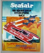 mint 1979 SEATTLE SEAFAIR hydroplane program unused - £5.89 GBP