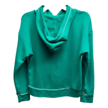Justice Girls Outfit Sweatshirt Hoodie Sz 14/16 Leggings Sz 12 Green Gli... - $42.75
