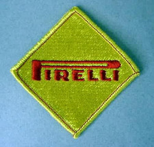 PIRELLI TIRES  car racing vintage jacket or shirt patch - £5.88 GBP