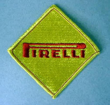 PIRELLI TIRES  car racing vintage jacket or shirt patch - £5.90 GBP