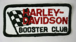 HARLEY DAVIDSON BOOSTER Club vintage  Motorcycle jacket or shirt patch - $7.50