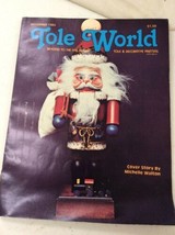 vintage Tole World Magazine Patterns fine art decorative Painting November 1984 - £7.81 GBP