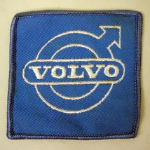 VOLVO square LOGO  vintage jacket patch.  mint - £8.63 GBP