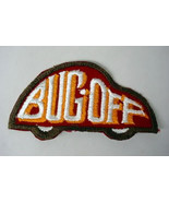 BUG OFF figural VOLKSWAGEN.  vintage jacket patch.  mint - $12.00