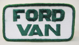 FORD VAN green lettering  vintage jacket patch.  mint - £6.91 GBP