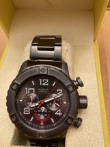 Invicta Speedway Quartz Watch Gunmetal 19667 RARE - $85.00