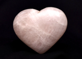 rose quartz heart  unconditional love.   self-forgiveness and acceptance#6753 - £18.05 GBP