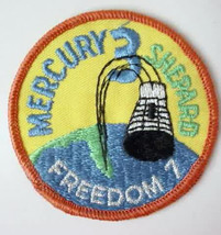MERCURY 3 - SHEPARD - FREEDOM 7 space program  vintage shirt or jacket patch - £4.71 GBP