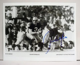 Seahawks Notre Dame RICK MIRER autographed action 8x10 football photo - £5.98 GBP