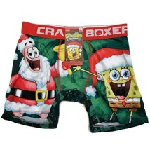 Nickelodeon SpongeBob Squarepants Mens M Christmas Boxer Briefs Crazy Boxer - £9.01 GBP