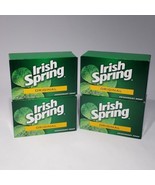 Lot of 4 Irish Spring Deodorant Soap Original 3.7 Oz Bars NEW Sealed - £18.27 GBP
