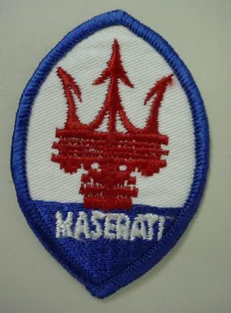 Primary image for MASERATI Logo automotive vintage jacket patch